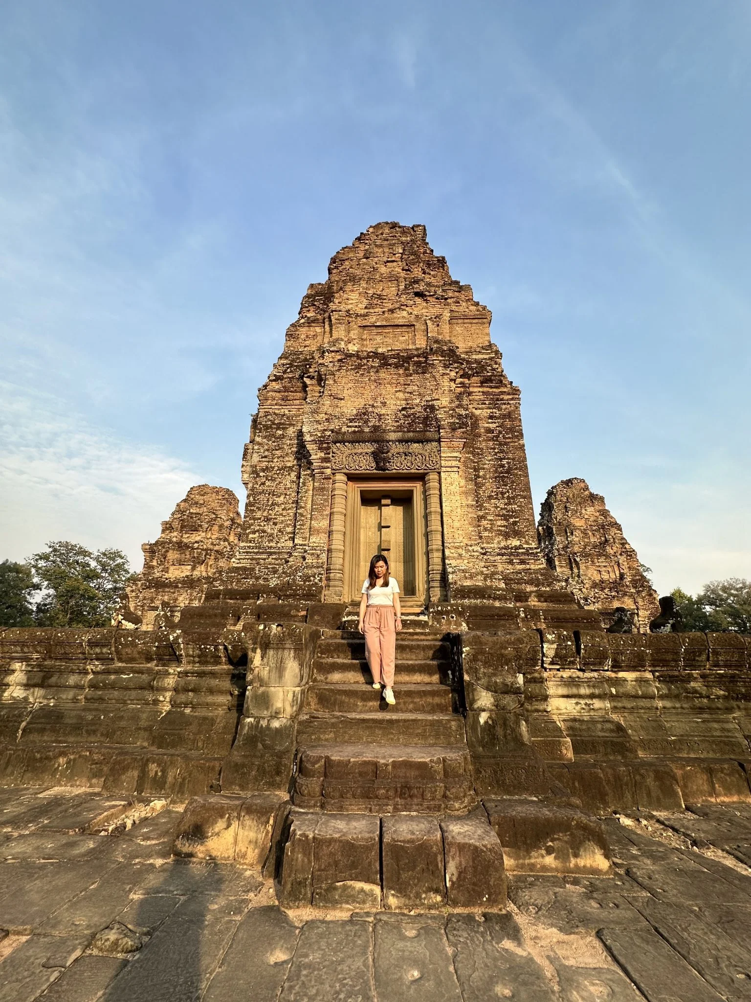 Fiona visiting Cambodia
