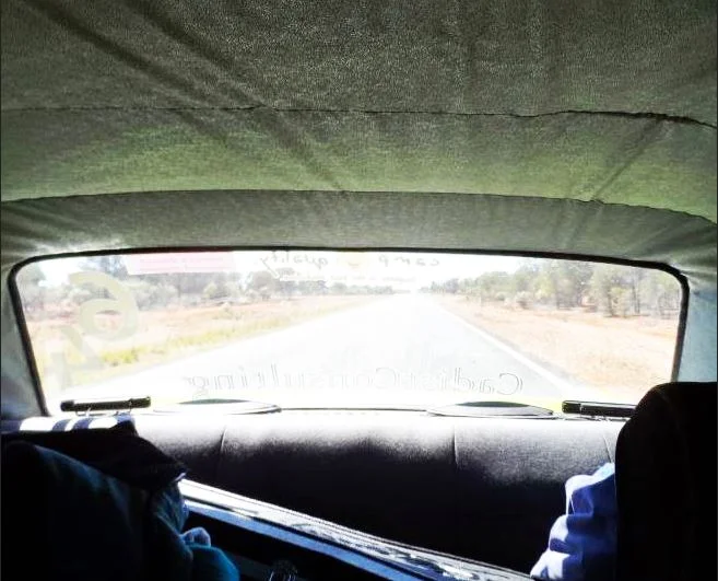 car rear window