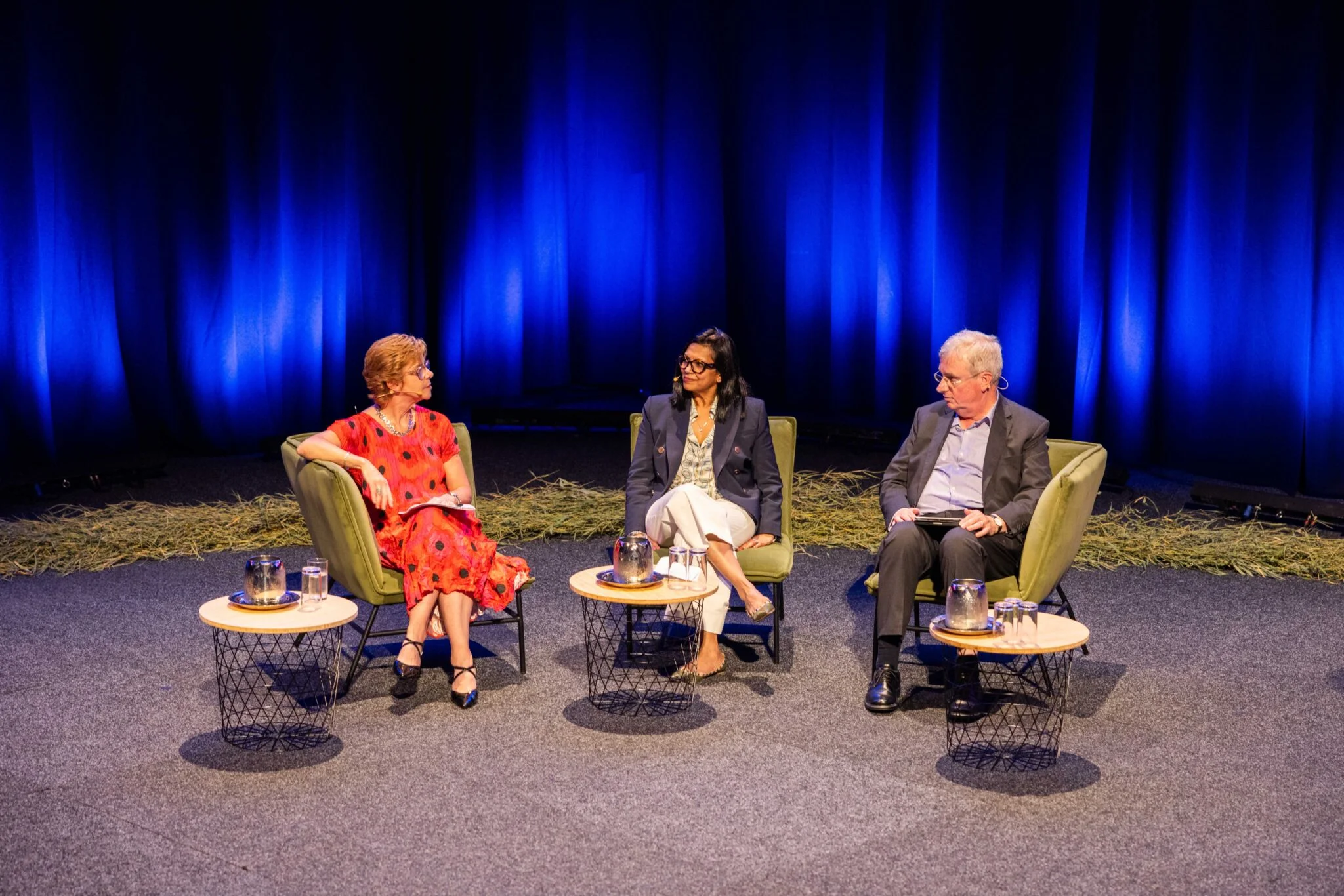 Helen Rowell, Shez Ford and 2024 Actuaries Institute President David Whittle.