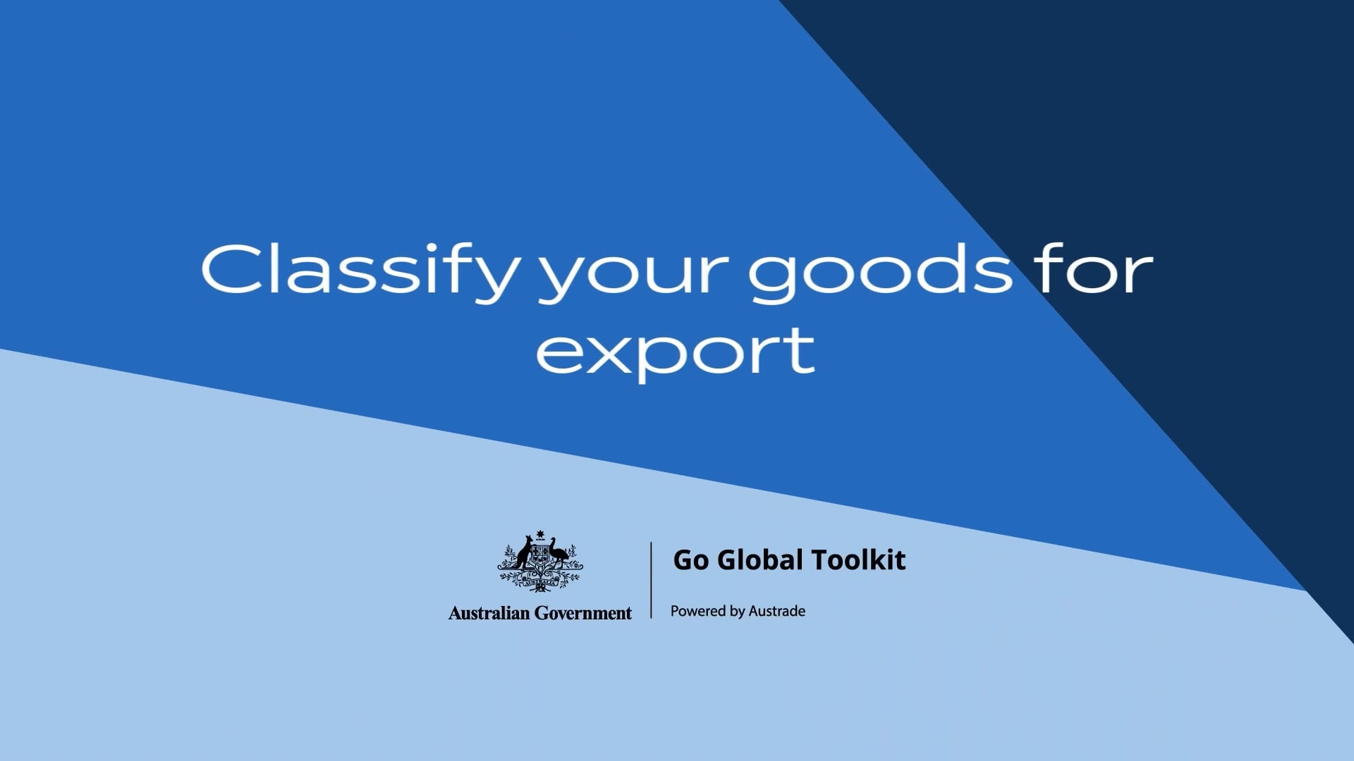Go Global Toolkit