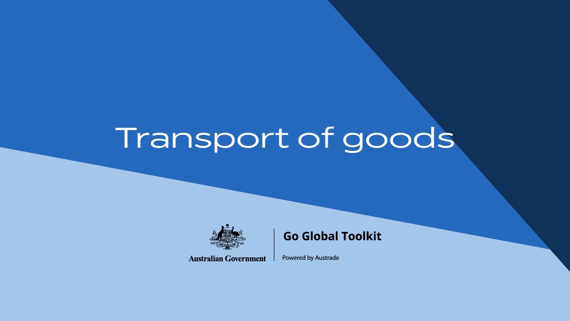 Go Global Toolkit
