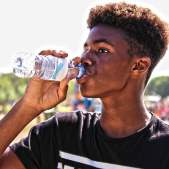 It's safe to drink water out of plastic bottles without a risk of cancer, iHeard
