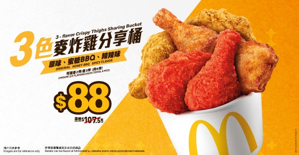 Crispy Thighs Bucket (6pcs) Value Offer