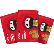 an image of three regular Poly mailer Ninja Packs