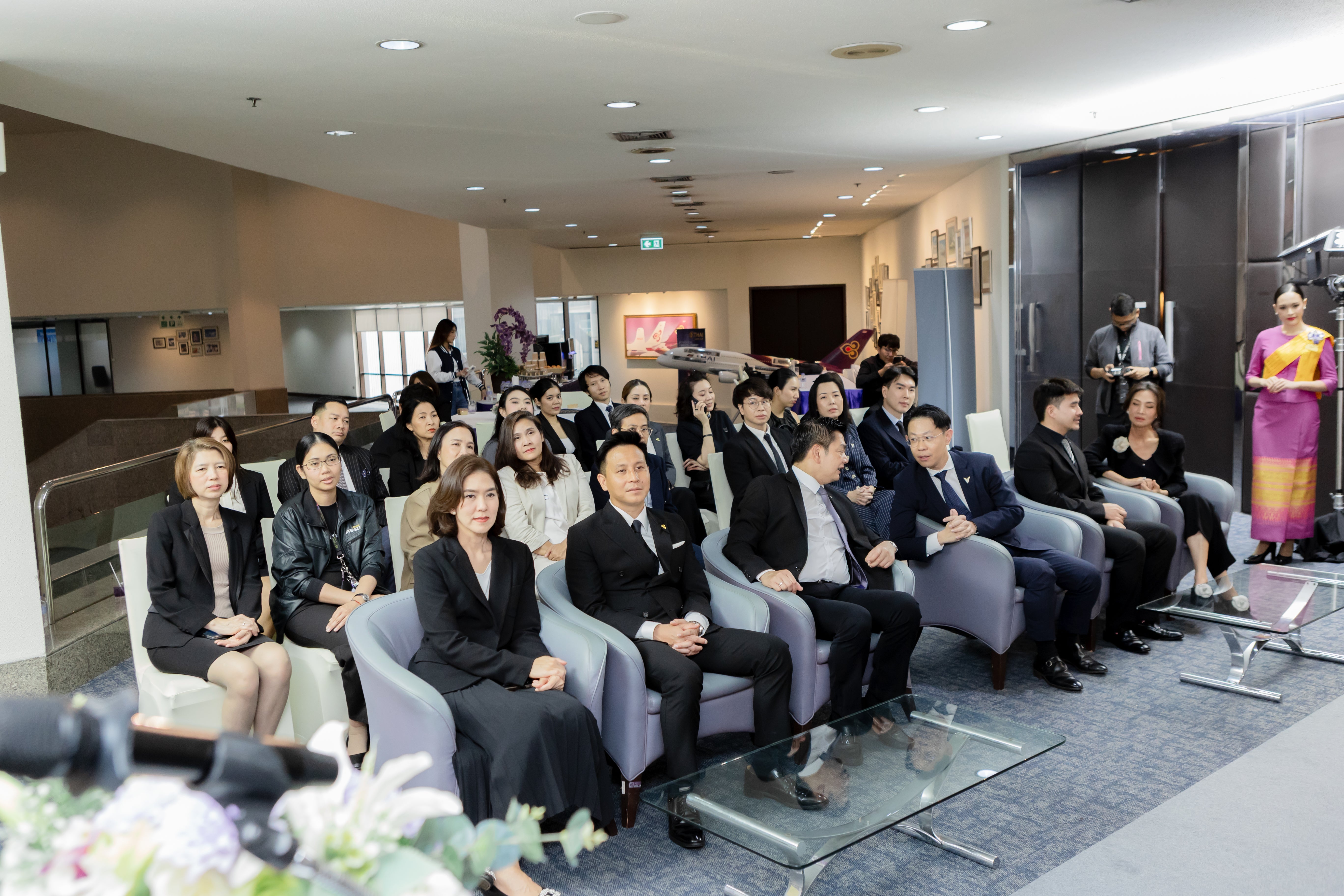 Atmosphere at the THAI x VitalLife MOU Signing Ceremony
