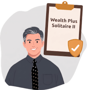 Mr Tan signing up for Wealth Plus Solitaire II