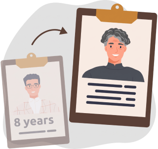 ABC Company changes the policy's insured to Andrew after 8 years