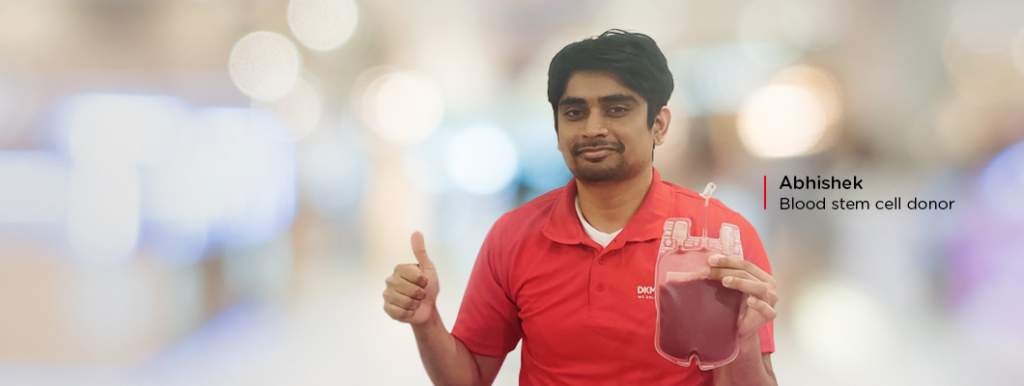Abhishek - blood stem cell donor