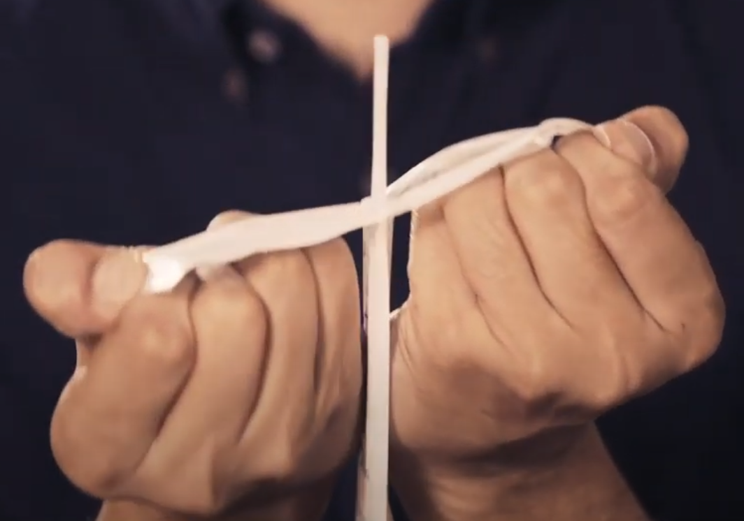 Open the swab packet