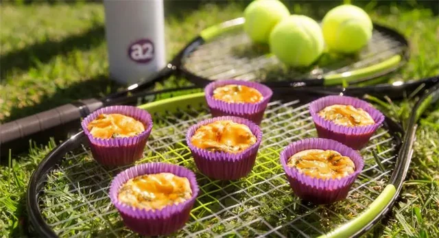 Cheesey Ham & Egg Muffins