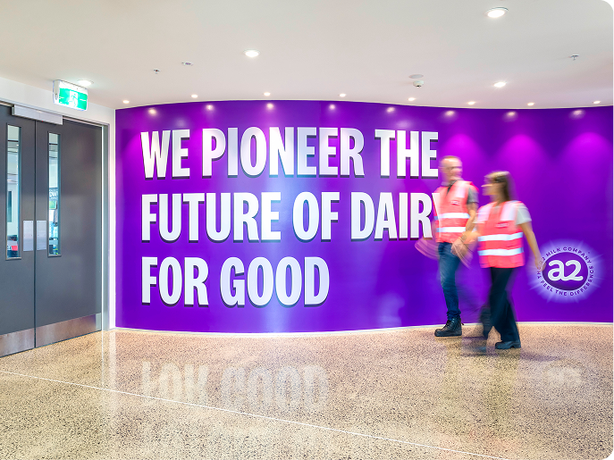The a2 Milk Company is committed to creating and promoting a safe, diverse and inclusive environment.