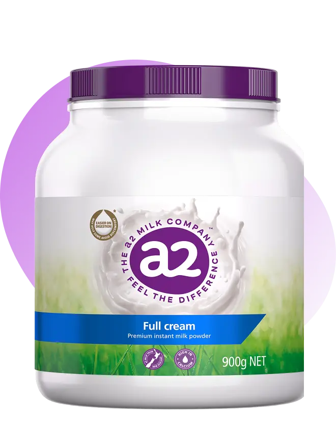 a2™ Full Cream Premium Instant Milk Powder - Tub