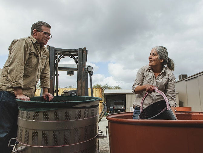 Dudley Brown and Irina Santiago-Brown