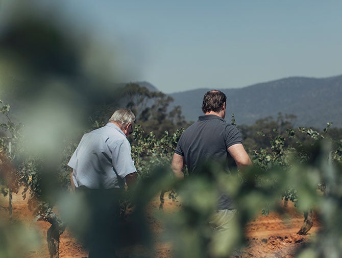 Bruce and Chris Tyrrell