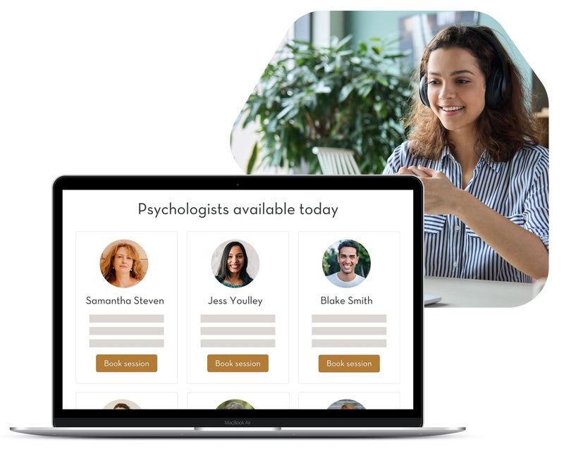 Working with a registered online psychologist vs mental health counsellor