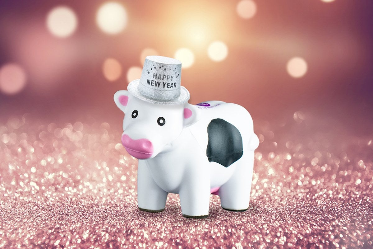 Mootilda celebrating the New Year