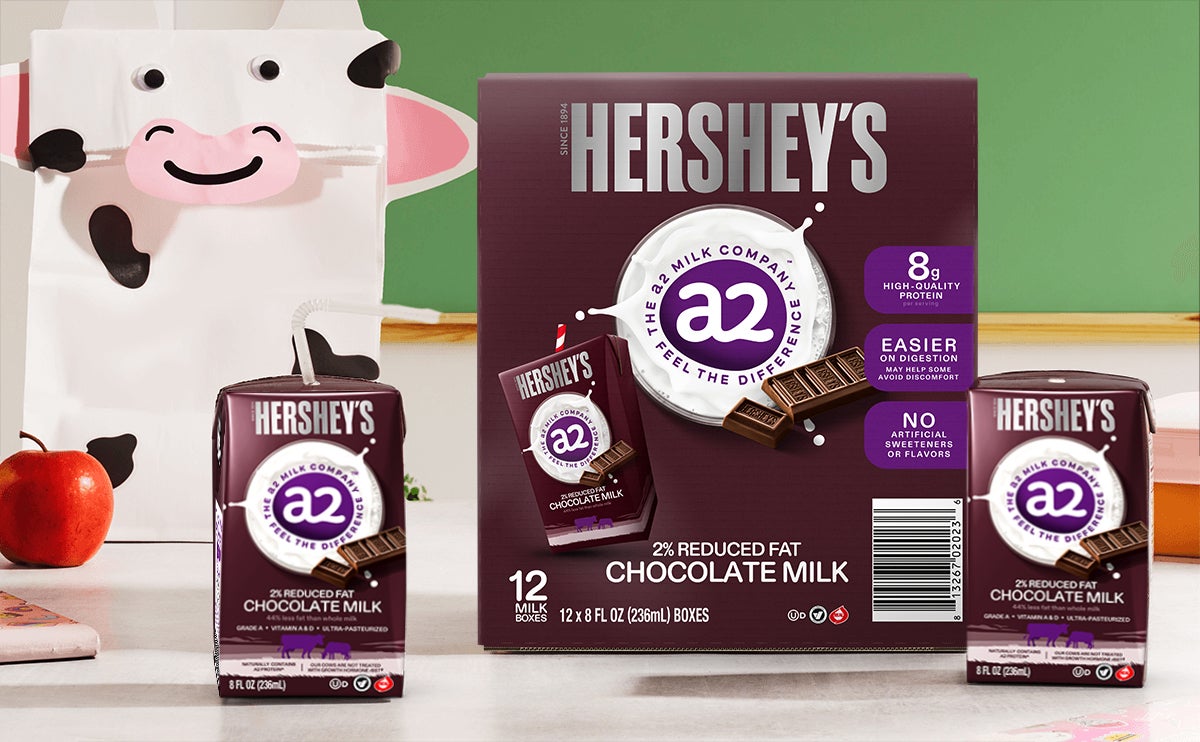 HERSHEY'S a2 Milk® 8oz Single Serve