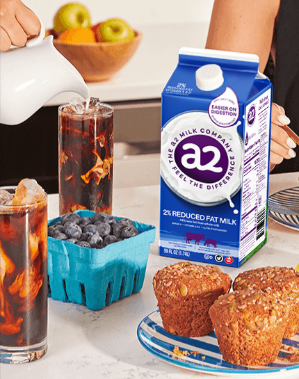 a2 Milk® 2% Reduced Fat - 100% Real Milk | a2 Milk® USA