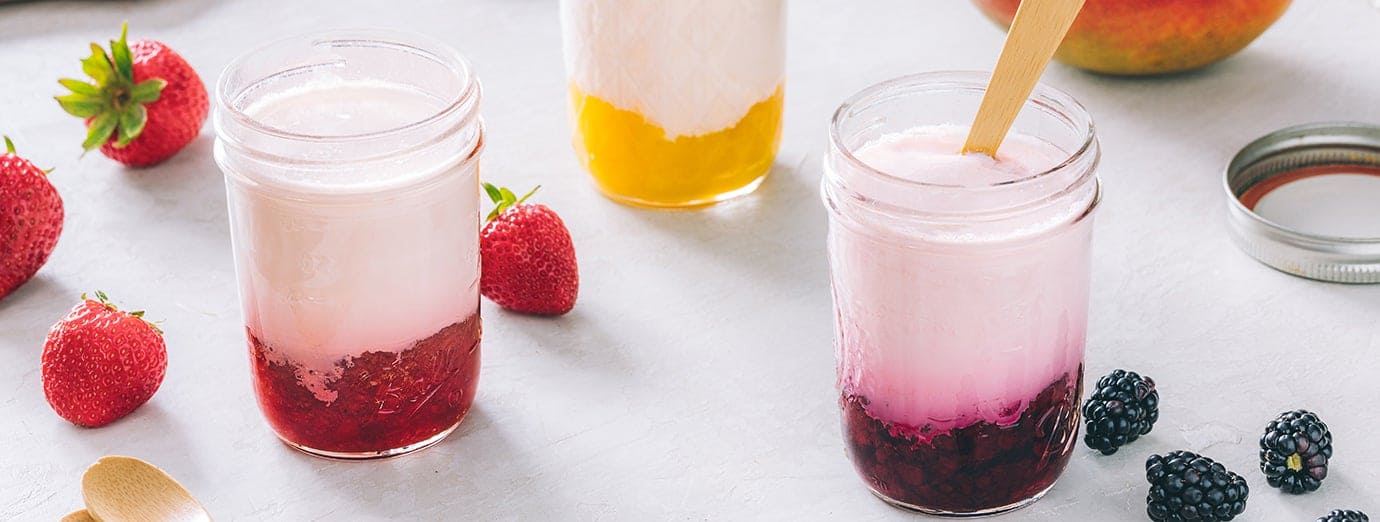 DIY Fruit on the Bottom Yogurt (15 minutes)