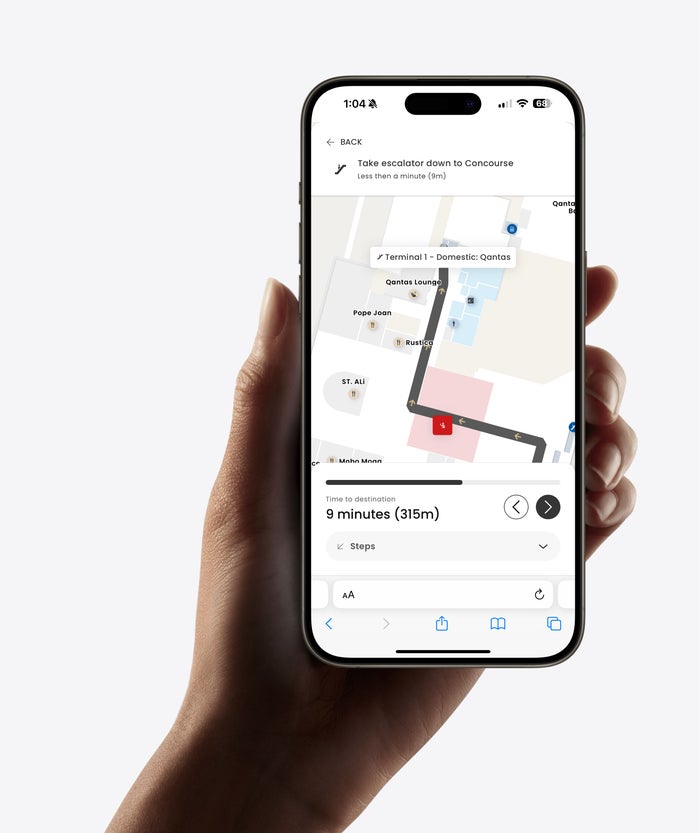 Tullamarine Airport Map Getting Here Tues Thurs | Avalon Australian