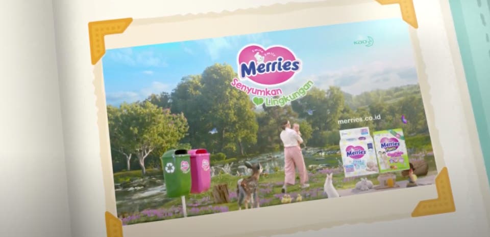 KAO: Merries Senyumkan Lingkungan