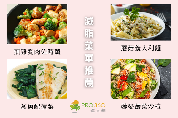 減內臟脂肪的減脂菜單HK