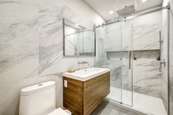 ▲標準型一字浴屏