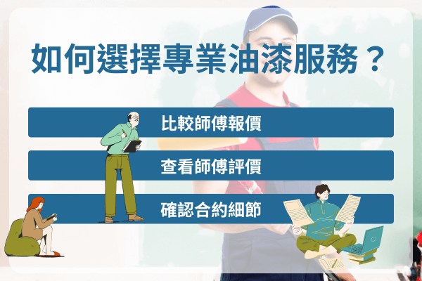如何選擇專業油漆服務