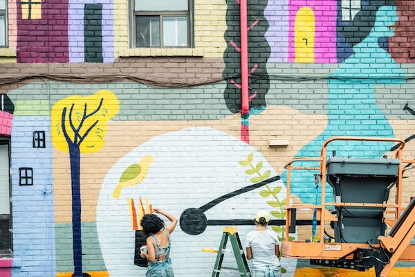 外牆彩繪創意壁畫為您的建築增添魅力