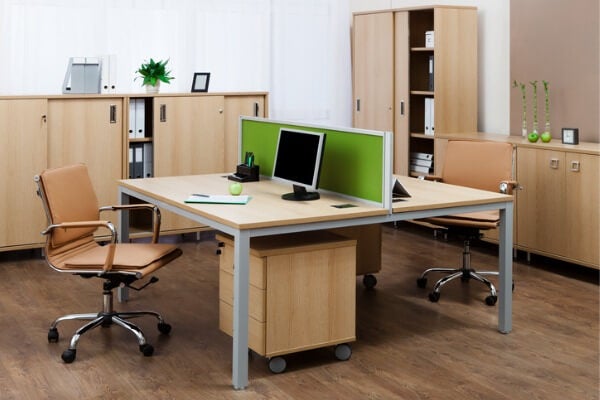 足夠的收納設計讓辦公室更整潔