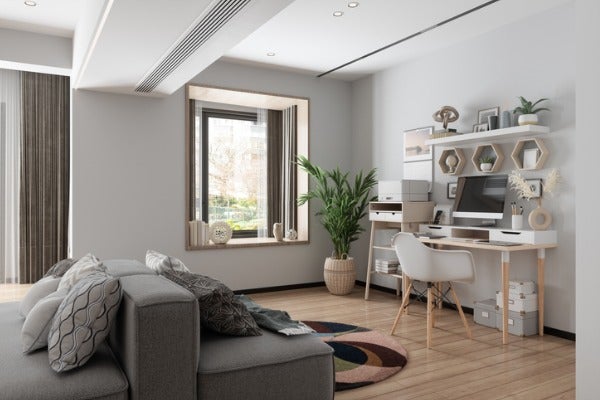 局部包覆放大室內空間