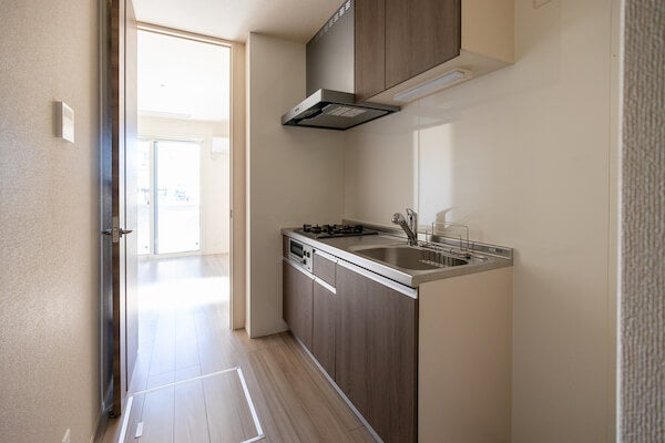 3.足夠的走道寬度讓廚房動線更順暢