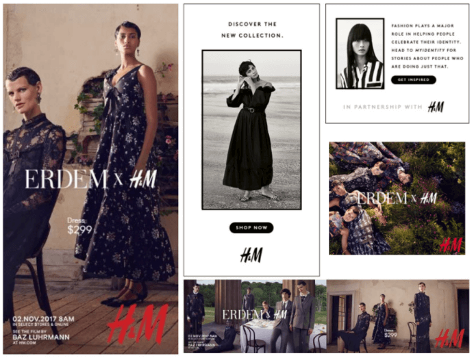 Banner廣告設計範例-H&M