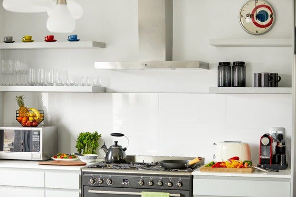 6.善用上下櫃或層板、吊架增加收納空間