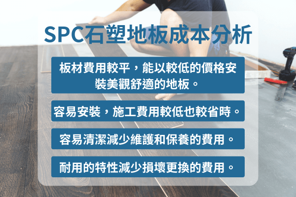SPC石塑地板成本分析