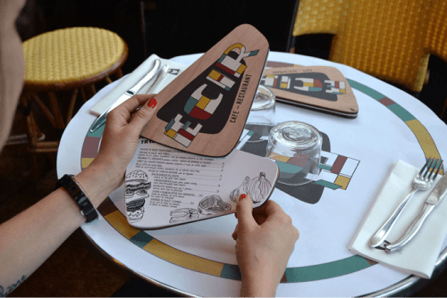 菜單設計範本-咖啡廳菜單設計