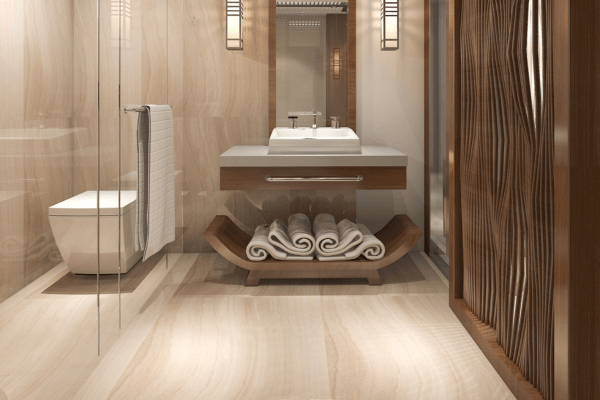 浴室木紋磚地板
