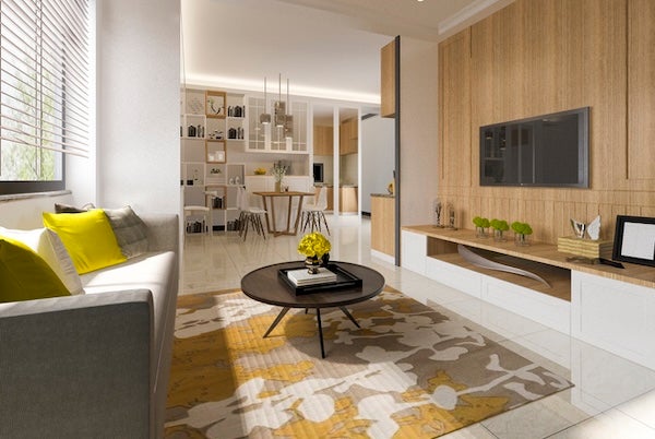 客廳NG裝潢3：過度使用硬裝劃分區域