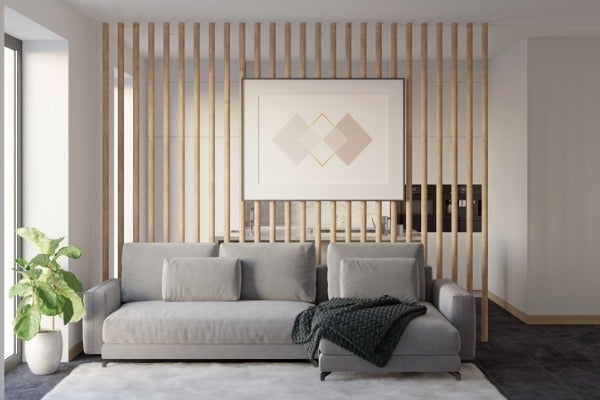 ▲木格柵隔屏間房