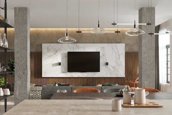 最新大理石電視牆設計推薦，12張精選範例一次看