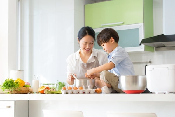 3.區隔輕食區與熱炒區