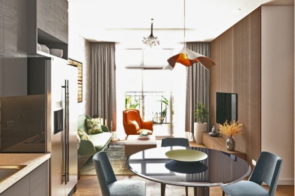 現代風小坪數客廳設計