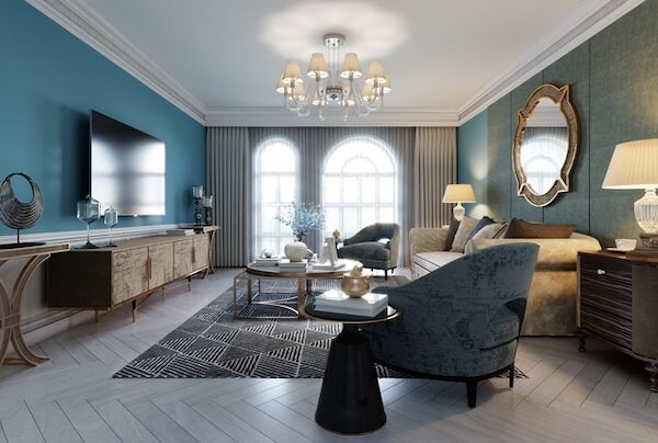 海邊夏日的地中海風