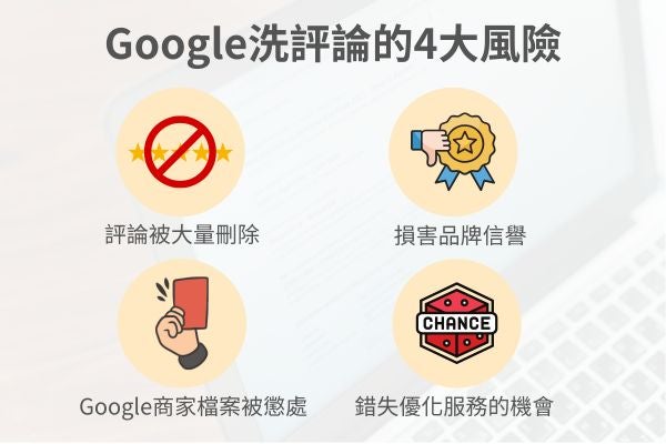 Google洗評論的4大風險