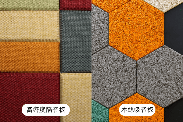 吸音板與隔音板是常見居家隔音設備