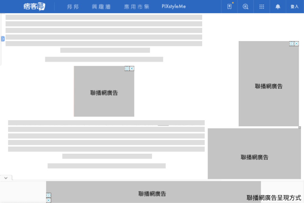 Google多媒體聯播網廣告（GDN廣告）呈現方式