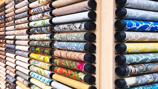 ▲牆紙擁有多樣的花色可供選擇