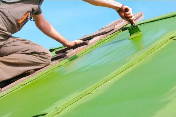 施作斜屋頂防水