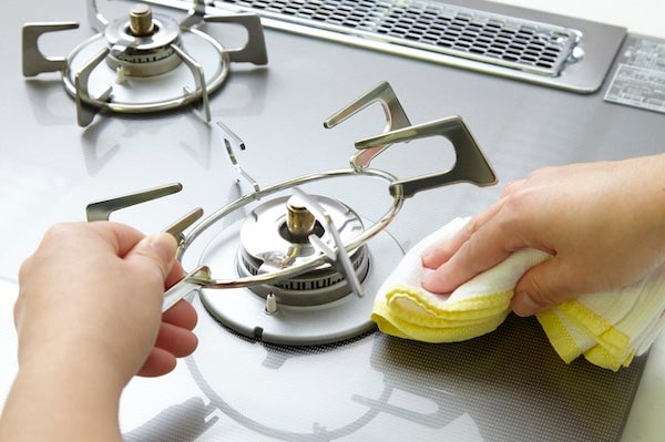 煤氣爐清潔技巧
