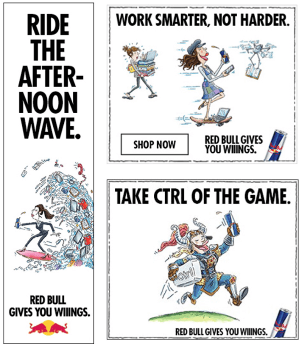 Banner廣告設計範例-RED BULL